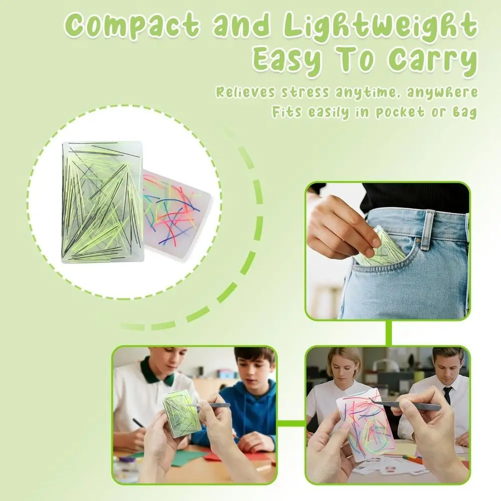 Nuovi giocattoli agitati per la raccolta della pelle in silicone Sollievo sensoriale Ultra-portátil Tirare i capelli Agitarsi Giocattoli Picking Pad per adulti con ansia