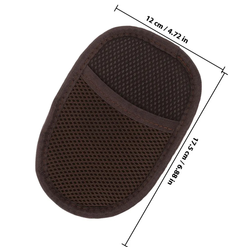 3Pcs Shoe Shine Glove For Shoe Care Cleaner Home Instant Brush Kit Sponge Buffing Gloves Cloth Boot White Sneakers