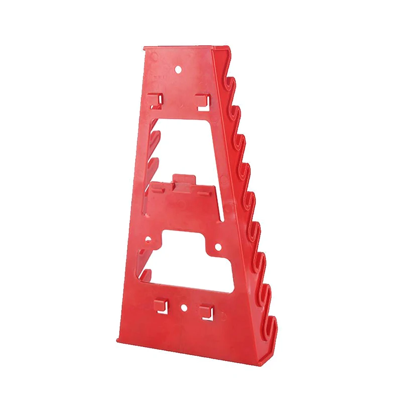 Wrench Spanner Sorter Holder Wall Mounted Tray Rack Storage Organizer Household Tool Organizer Rail Bracket Wrench Organizer