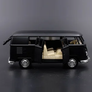 Diecasts miniature alloy cars for children, VW T1 Bus toys, 1 scale, 36 scale, metal collection vehicles, children's toy 12 Main Miniature Carrier Sales - №4
