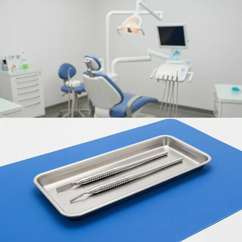 Professional Dental Surgical Instrument Stainless Steel Scalpel Holder 1/2Pcs For No.3 Blade Dentist Oral Clinic Dissection Tool