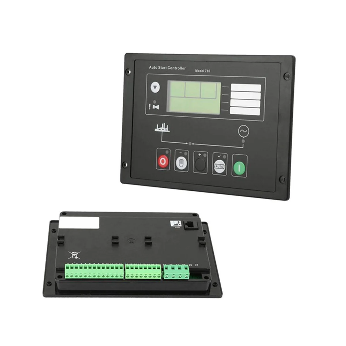 DSE710 Diesel Generator Auto Start Control Panel for Deep Sea Electronics Spare Parts, Auto Manual Start Control Module