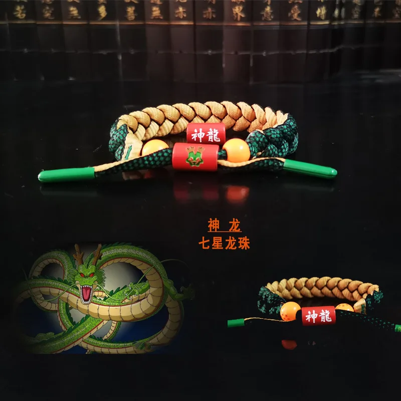 Brandneues Anime Dragon Ball Son Goku Cosplay Kakarotto Armband Handgeknüpftes Anime-Armband Paar-Accessoires Weihnachtsgeschenke – Detail 2