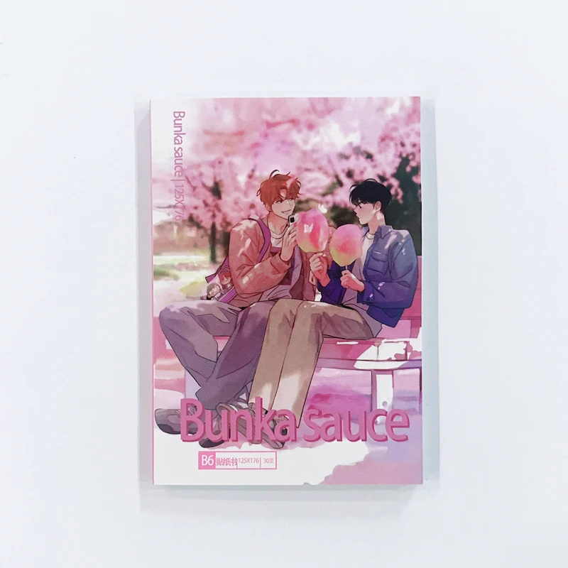 

30 Pages Korean Manga Sticker Book - Anime Character Cartoon Decals for Journal Phone Laptop & DIY Scrapbooking