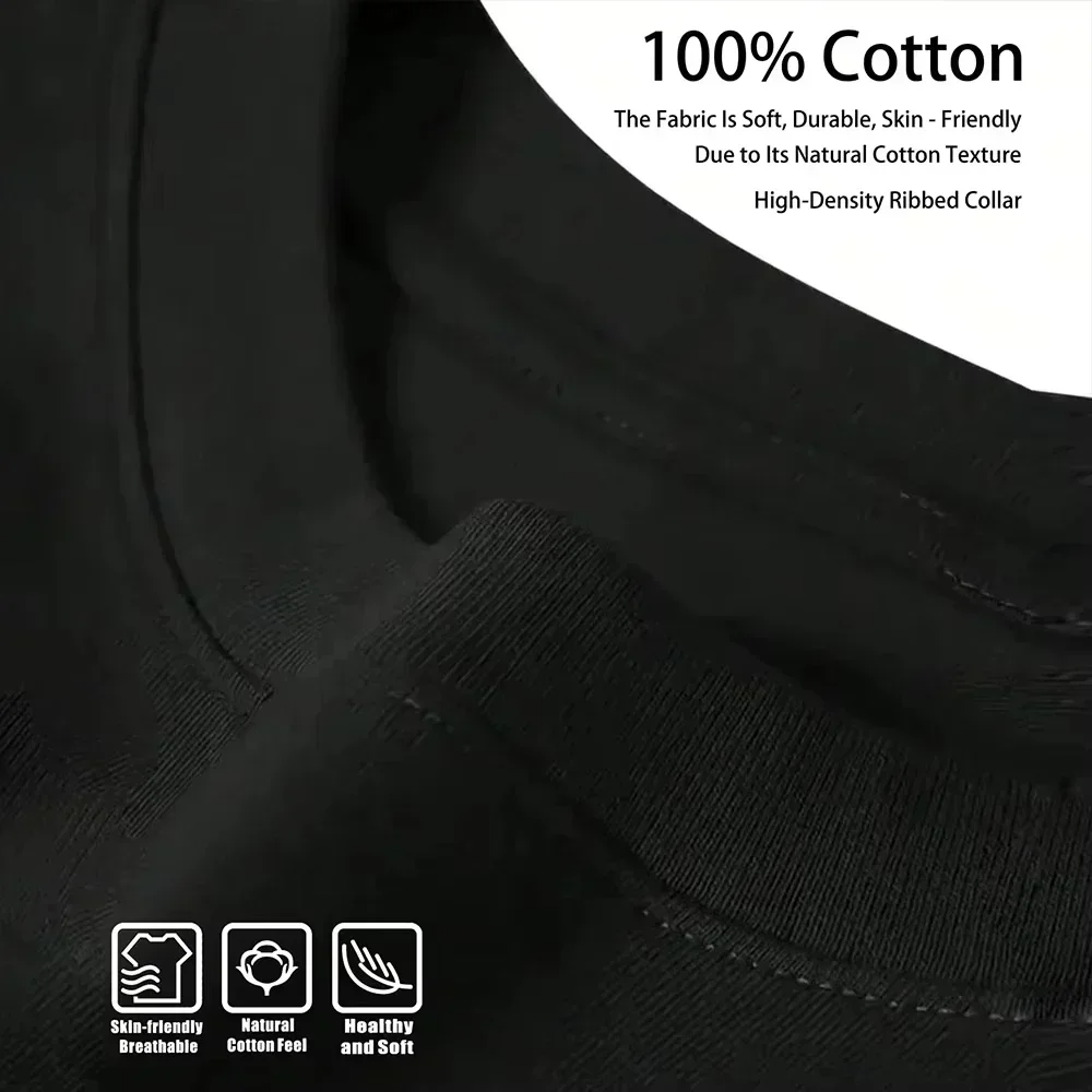 تي شيرت Harajuku Style قطن أمريكي عتيق فريد من نوعه بأكمام قصيرة - تي شيرت ياباني كبير الحجم للجنسين