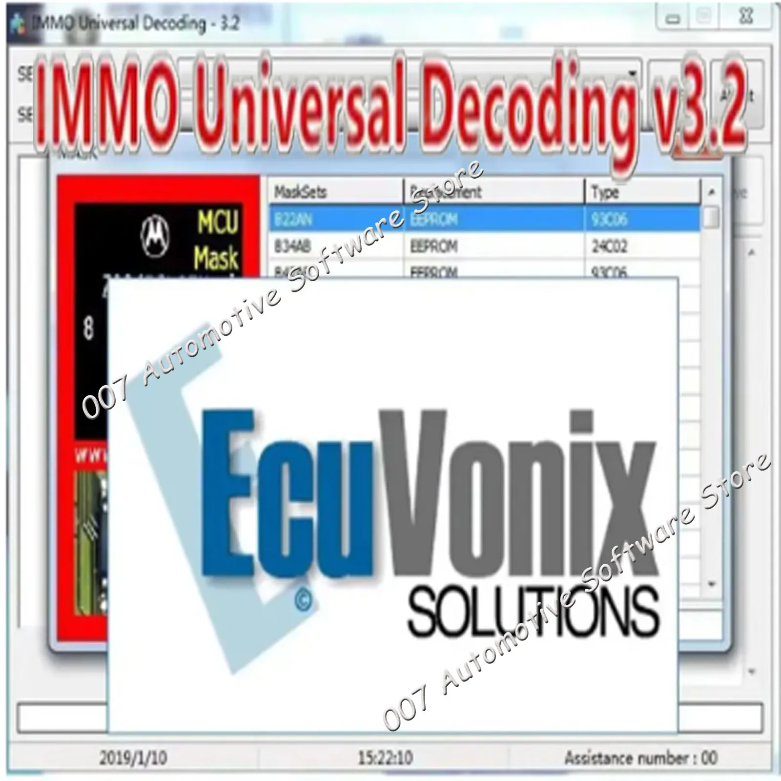 VW MK60EC1 ABS/ESP Coder with Unlimited Video IMMO Decrypt 3.2 Keygen And EcuVonix 3.2 Cracked Car Suite for Automotive Repair