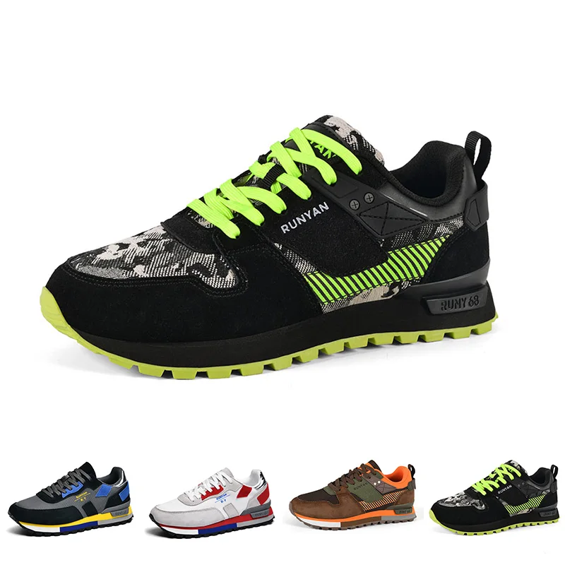 

2025 New Men's Running Shoes Cushion Fashion Outdoor Sports Jogging Sneakers Design Classic Plus Size 39-46 men's Shoes Gump