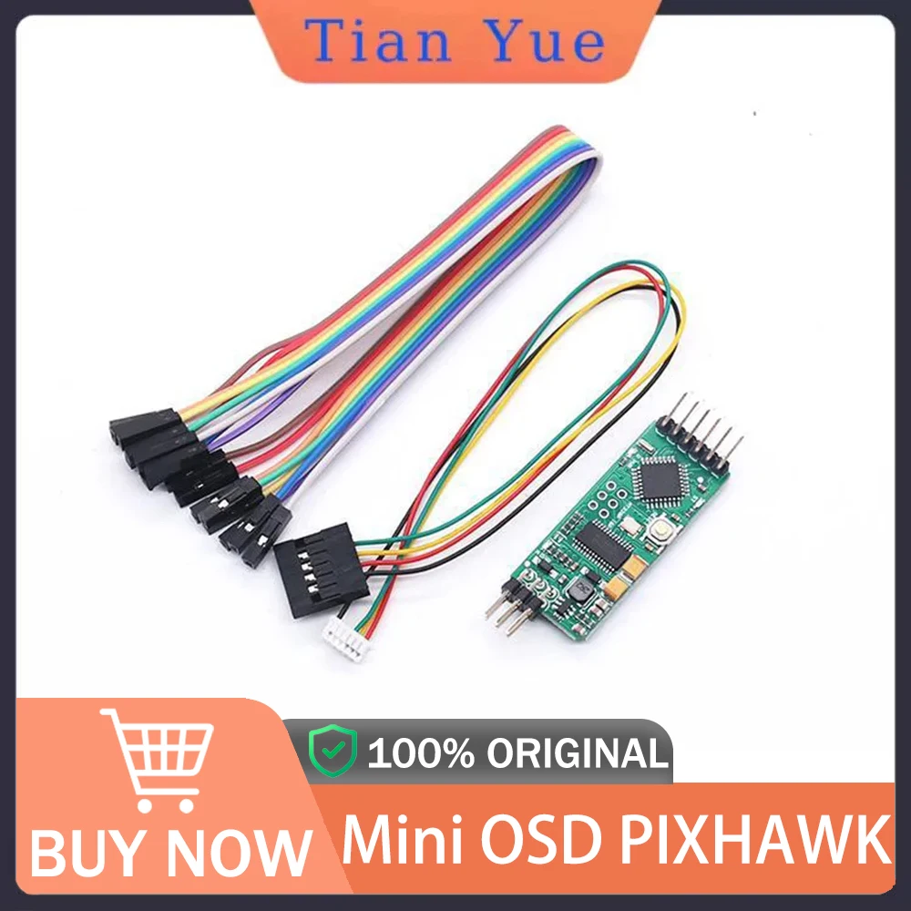 

B-CUBE Lightweight Mini OSD - Mavlink Compatible for APM Flight Controller FPV Drone Real-Time Telemetry Screen