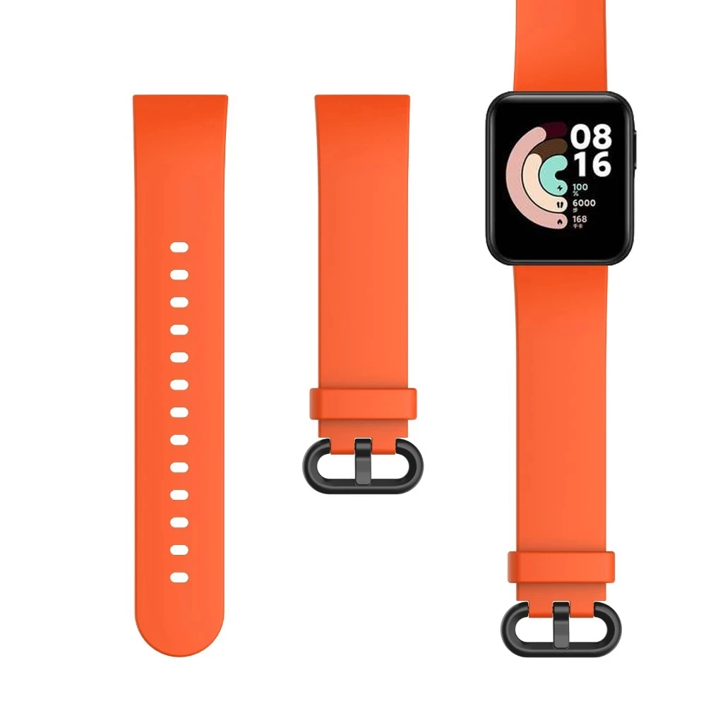 BEHUA Silikonarmband Ersatz für Xiaomi MI Watch Lite Redmi Armband Zubehör Uhrenarmband Sport Mode Correa Gürtel – Detail 5