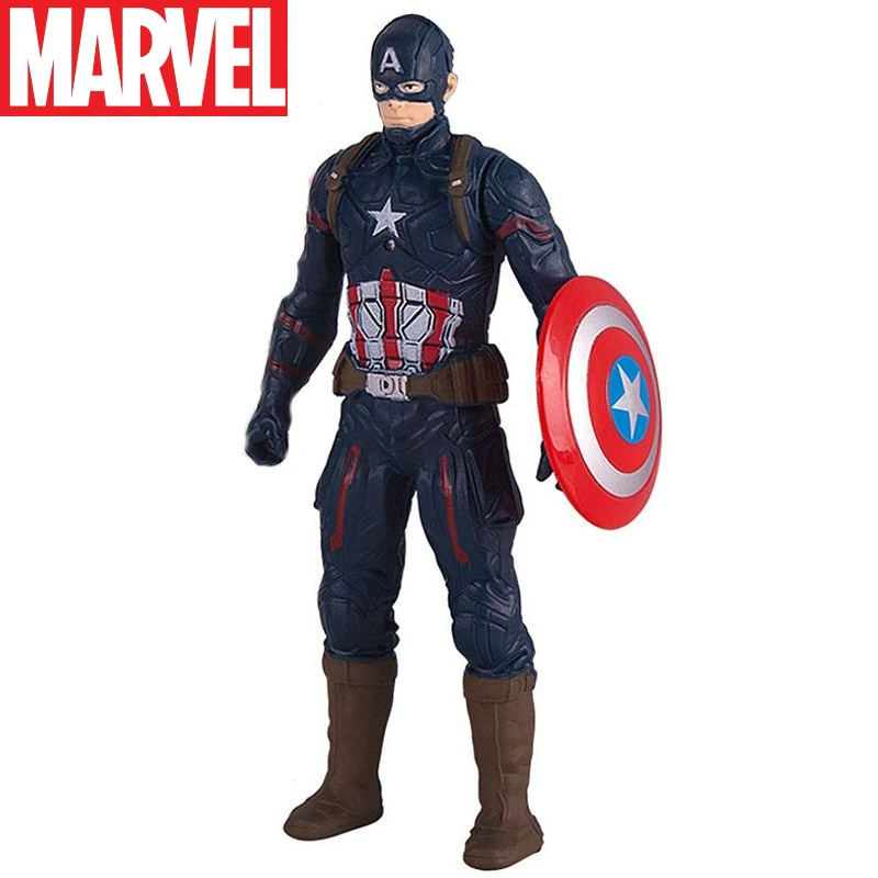 دمية Marvel Avengers المزخرفة المتوهجة للأطفال، هدية عيد الميلاد من الفولاذ لفريق Spider Man