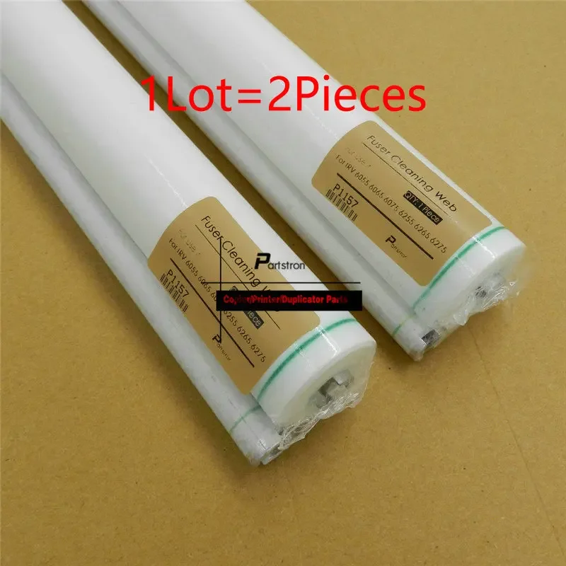 2Pieces Fuser Cleaning Web Roller FY1-1157-000 for For Canon IR 5055 5065 5075 5050 6055 6065 6075 6255 6265 6275 Parts