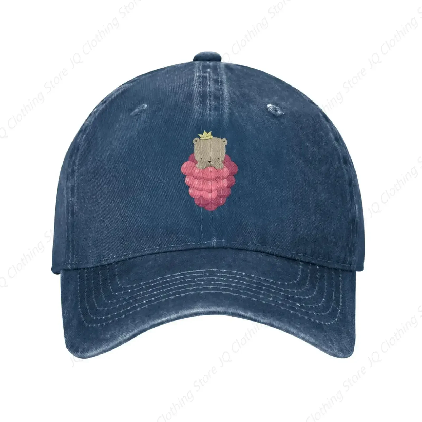 Cute Bears and Grapes Baseball Cap for Men Women Vintage Trucker Hat Golf Hats Dad Caps