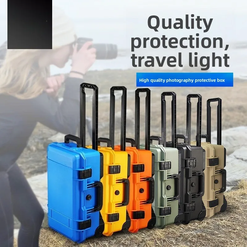 Protective box Outdoor photographic equipment Trolley tool box Instrument protective box