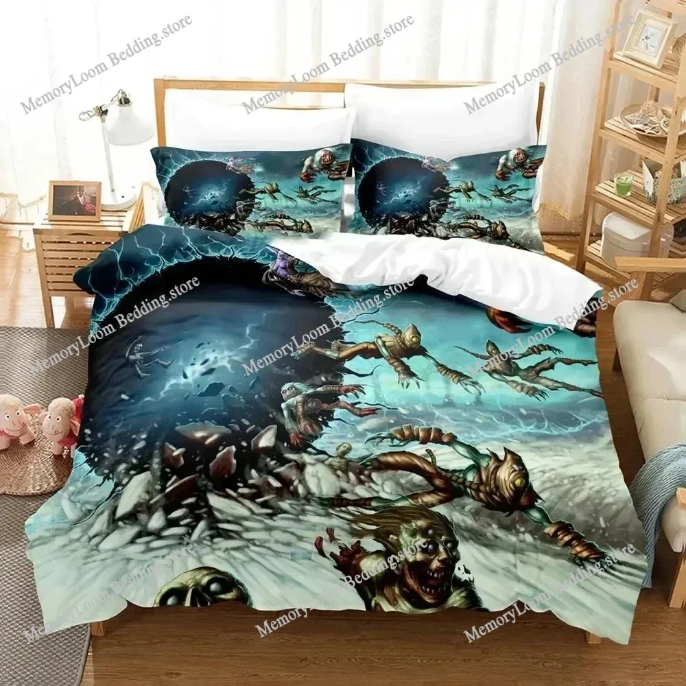 

3D Print Hearthstone Heroes of Warcraft Bedding Set Single Twin Full Queen King Size Bed Set Adult Kid Bedroom Sets Monsters