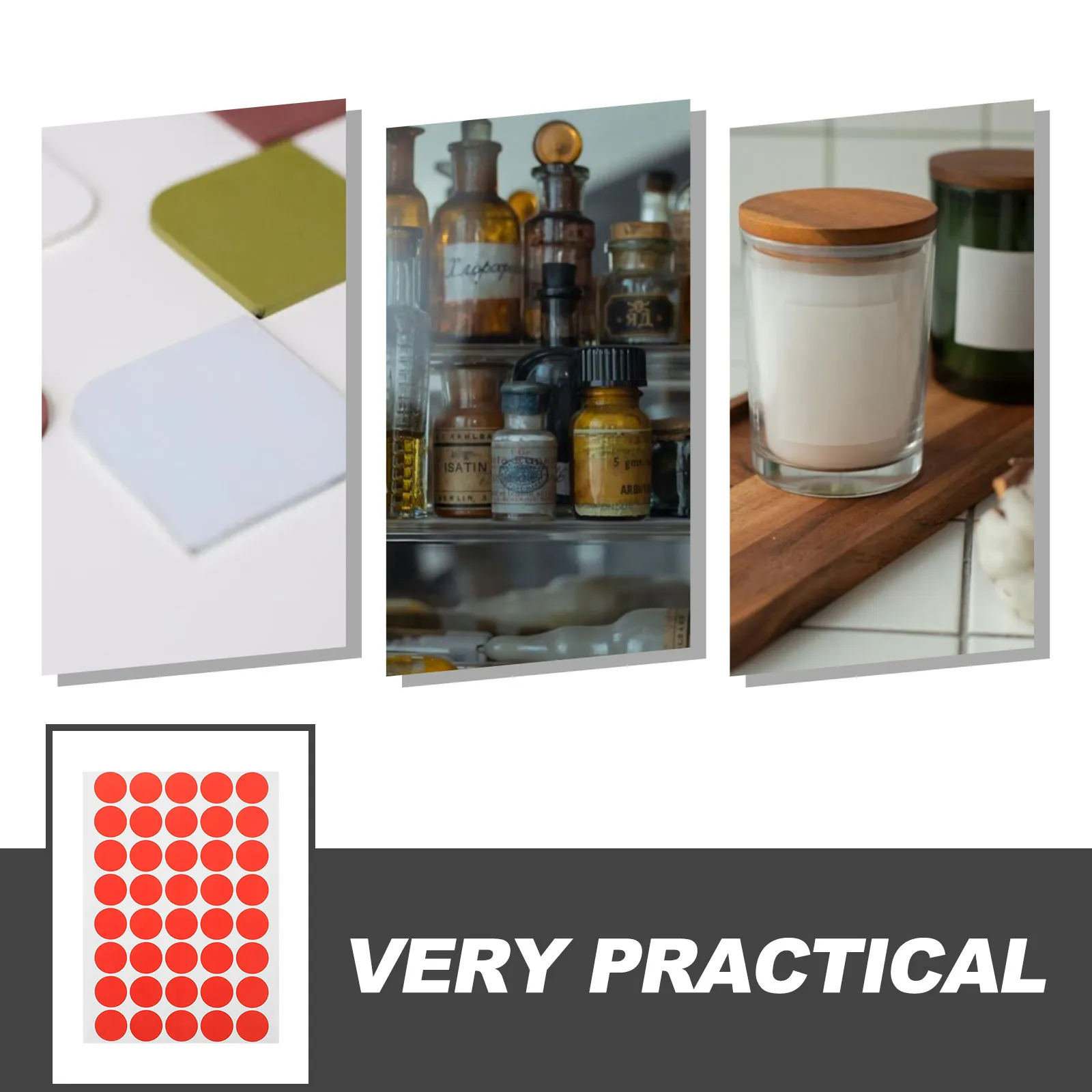 

10 листов цветных точечных наклеек, самоклеящиеся этикетки для цветовой кодировки, для банок, бутылок, контейнеров, организации, маркировки, декоративного оформления своими руками