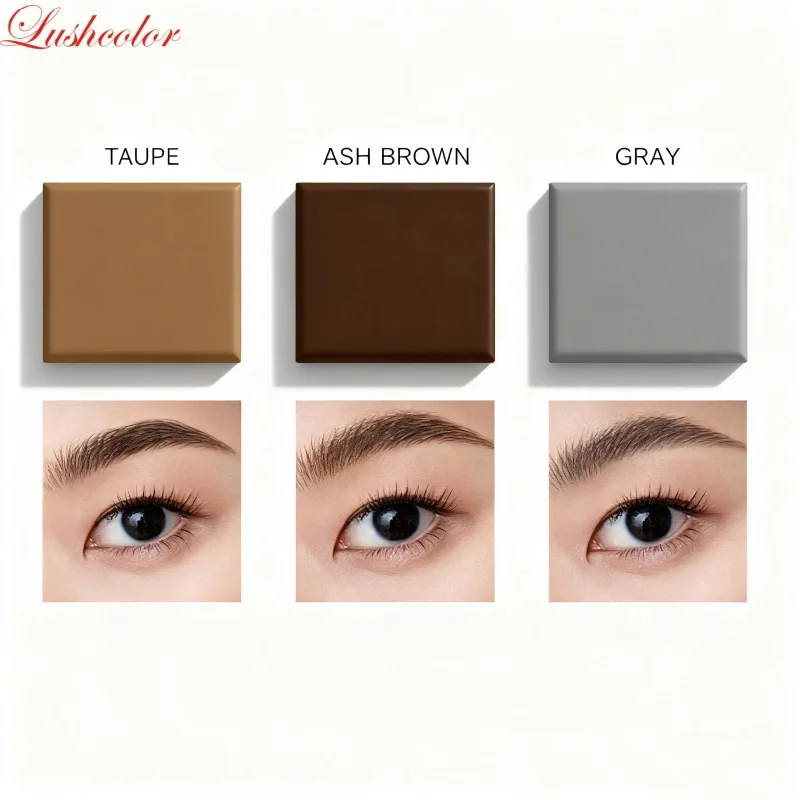 

Набор пигментов для бровей Lushcolor, японский, темно-серый, пепельно-коричневый, серый, крутые, естественные тона, чернила для татуировки, перманентный макияж для профессионального и начинающего использования