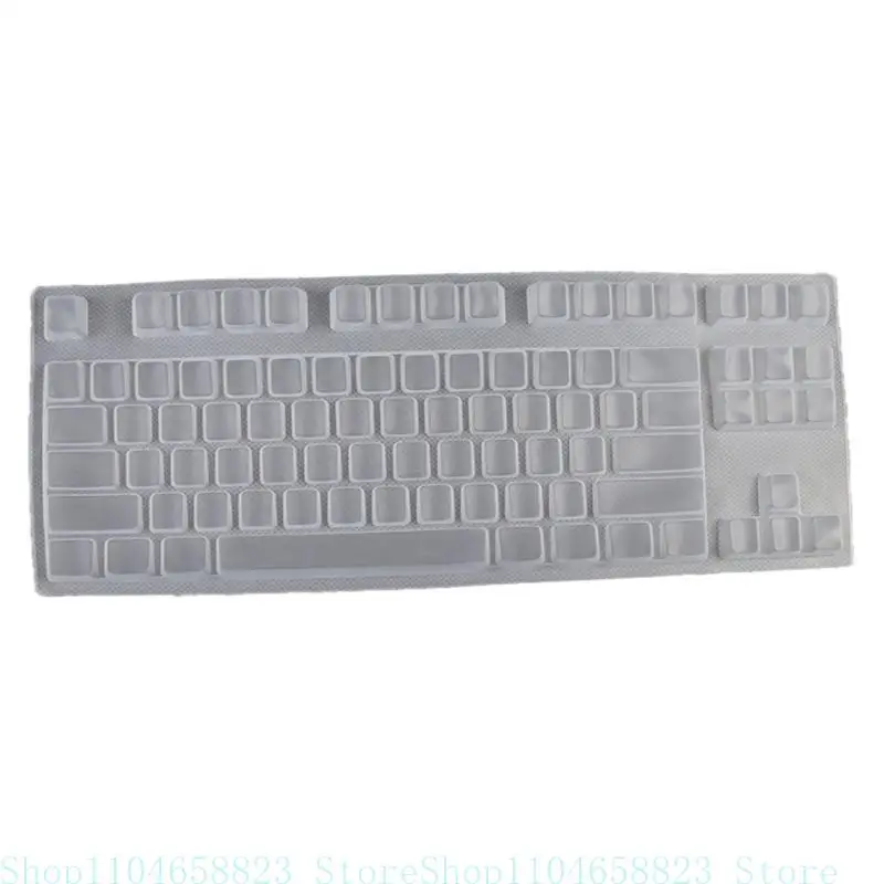 Silicone Keyboards Cover Skin Protectors for V500Pro Wireless Mechanical Gaming Keyboards Desktop
