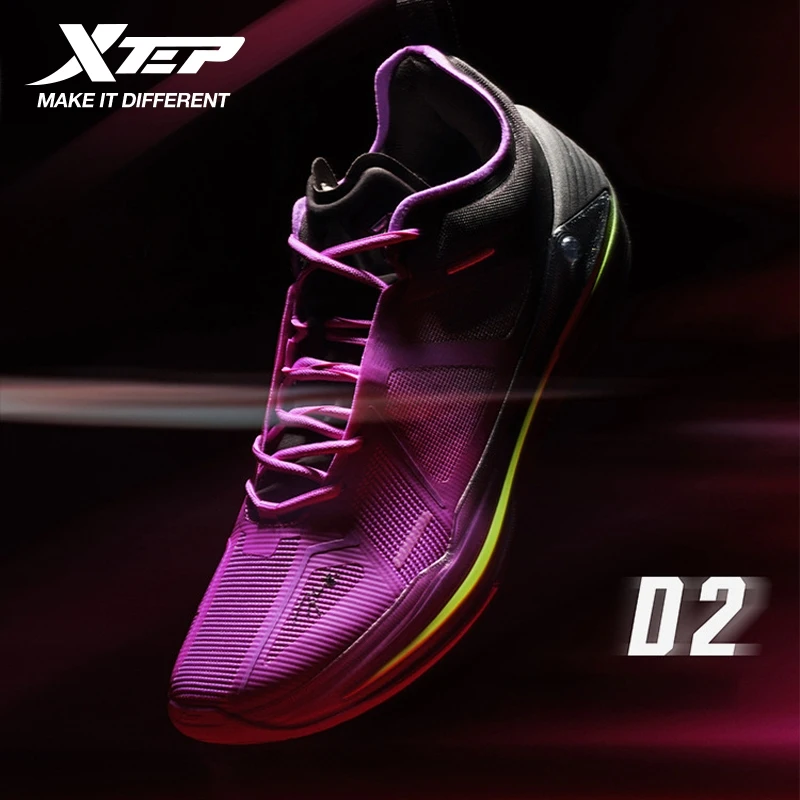 

Xtep YouYun 10 Basketball Shoes Low-top Mixed Color Cushioning Anti-slip Vintage Professional Combat Sports Shoes 875419120006