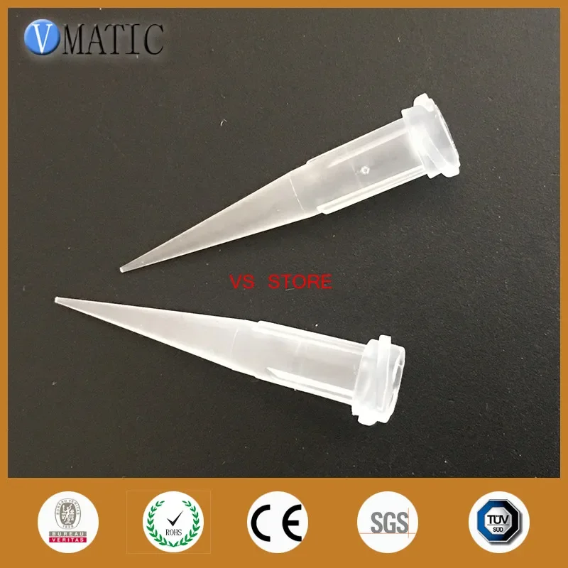 Free Shipping Plastic 100Pcs 27G Dispense Tips TT Tapered Needle With Clear Color