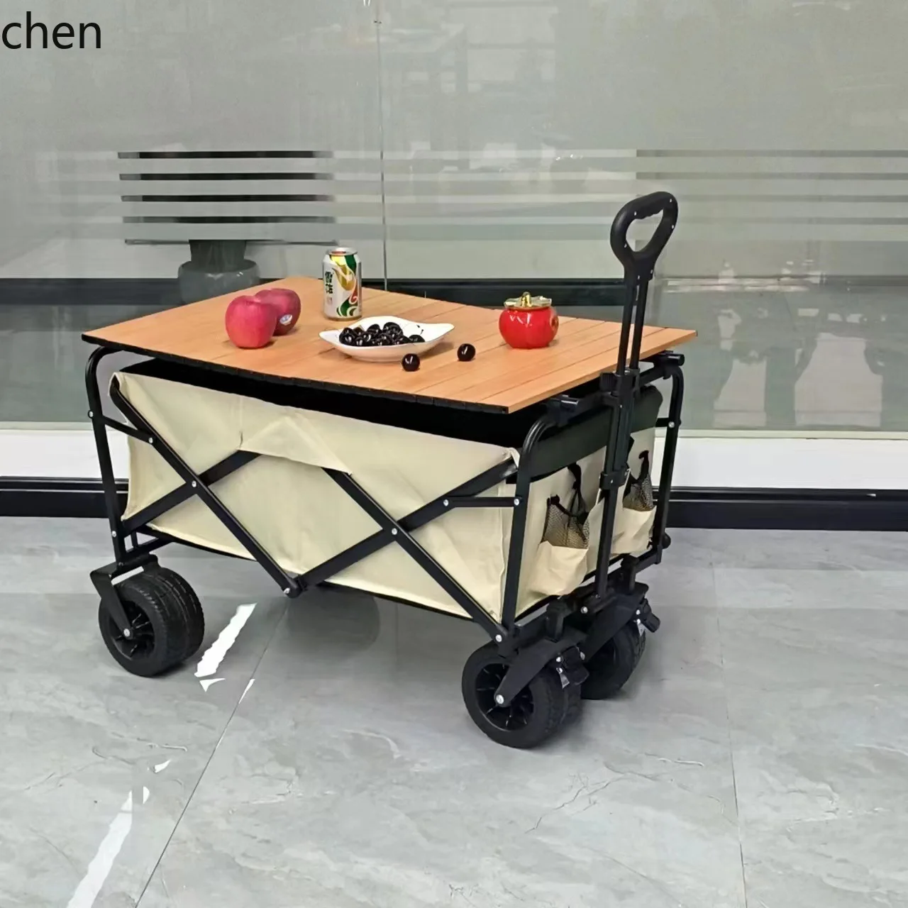 camping cart - outdoor folding portable utility wagon
