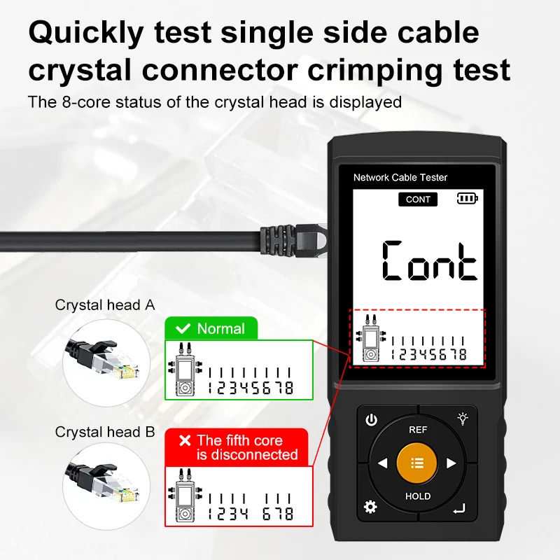 Picture 6: WANGLU Cable Tracer Tester RJ45 Cable Tester Optical Cable Tools Network Cable Tracker Networking Tools Tracker Network Tools