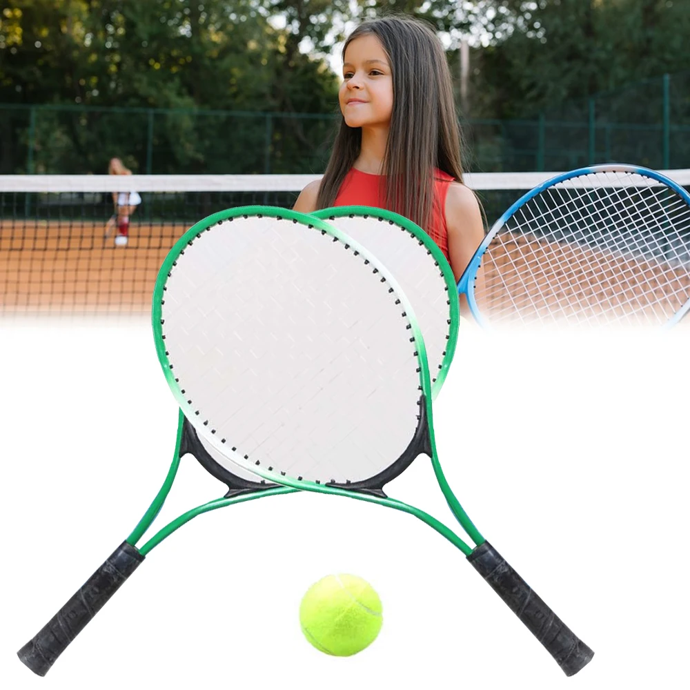 

Kids Tennis Rackets with Tennis Ball Tennis Trainer for Children Beginners Tennis Racquets for Beginner