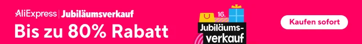AliExpress Rabatt Aktionen