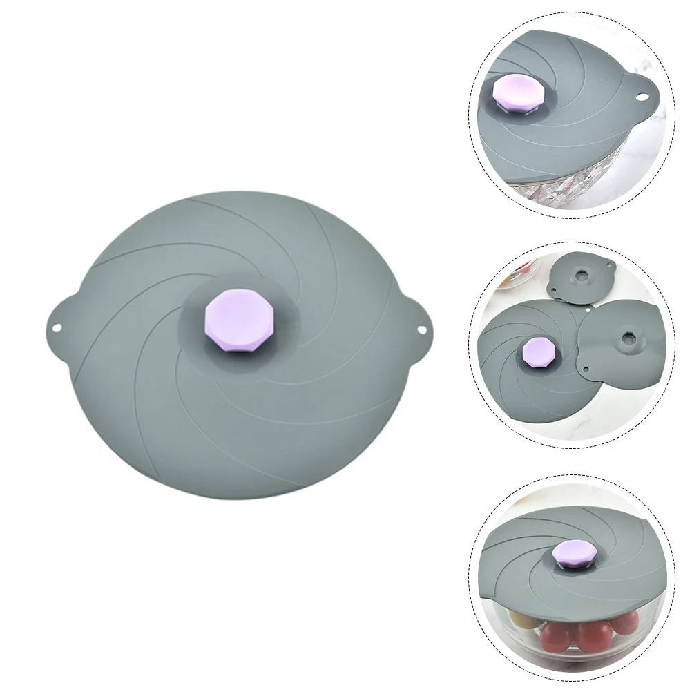

Silicone Bowl Cover Sealing Lid Kitchen Gadget Heat Resistant Reusable Dishwasher Safe Food Cover Kitchen Supply