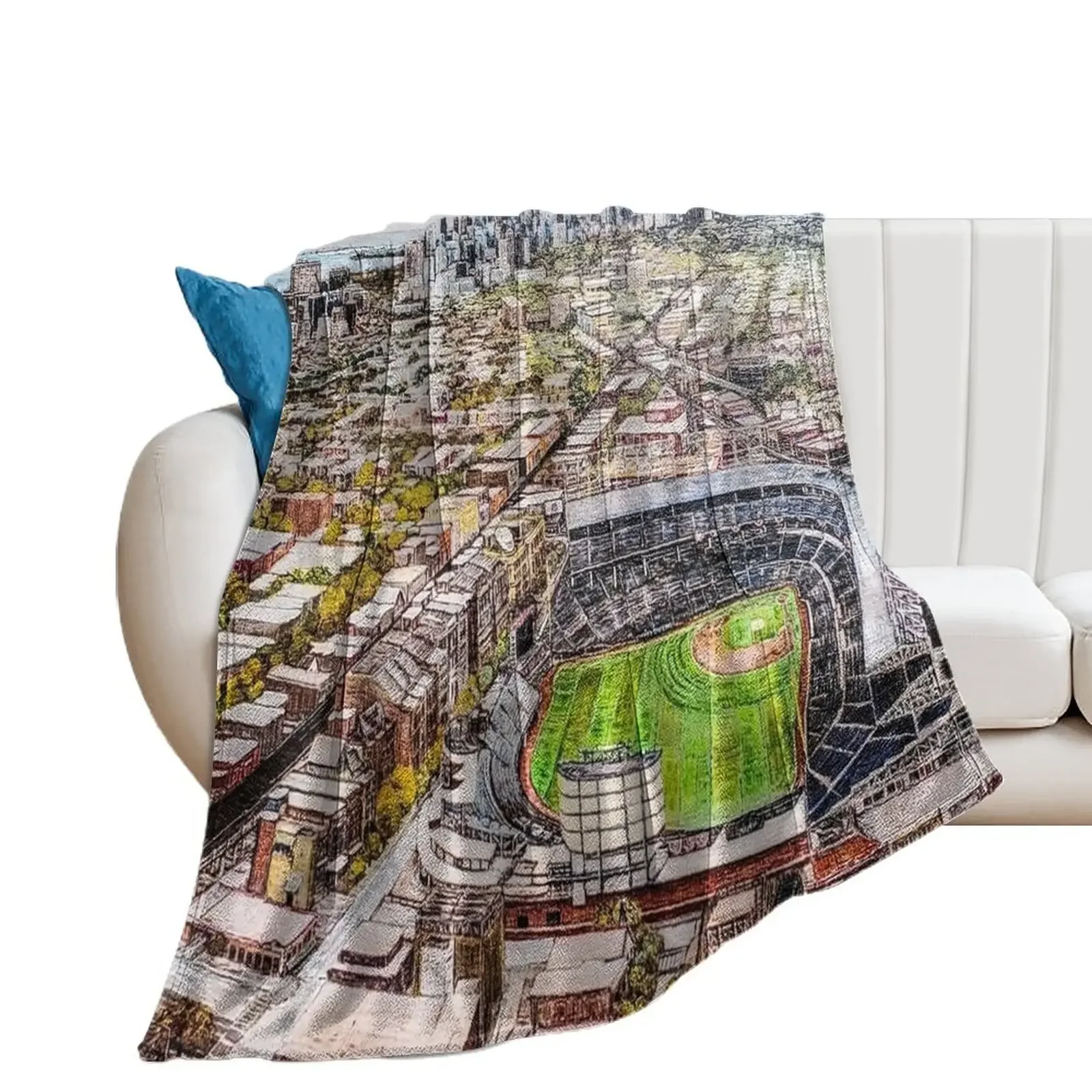 Wrigley Field 2020 Throw Blanket Blankets For Bed Luxury valentine gift ideas Blankets