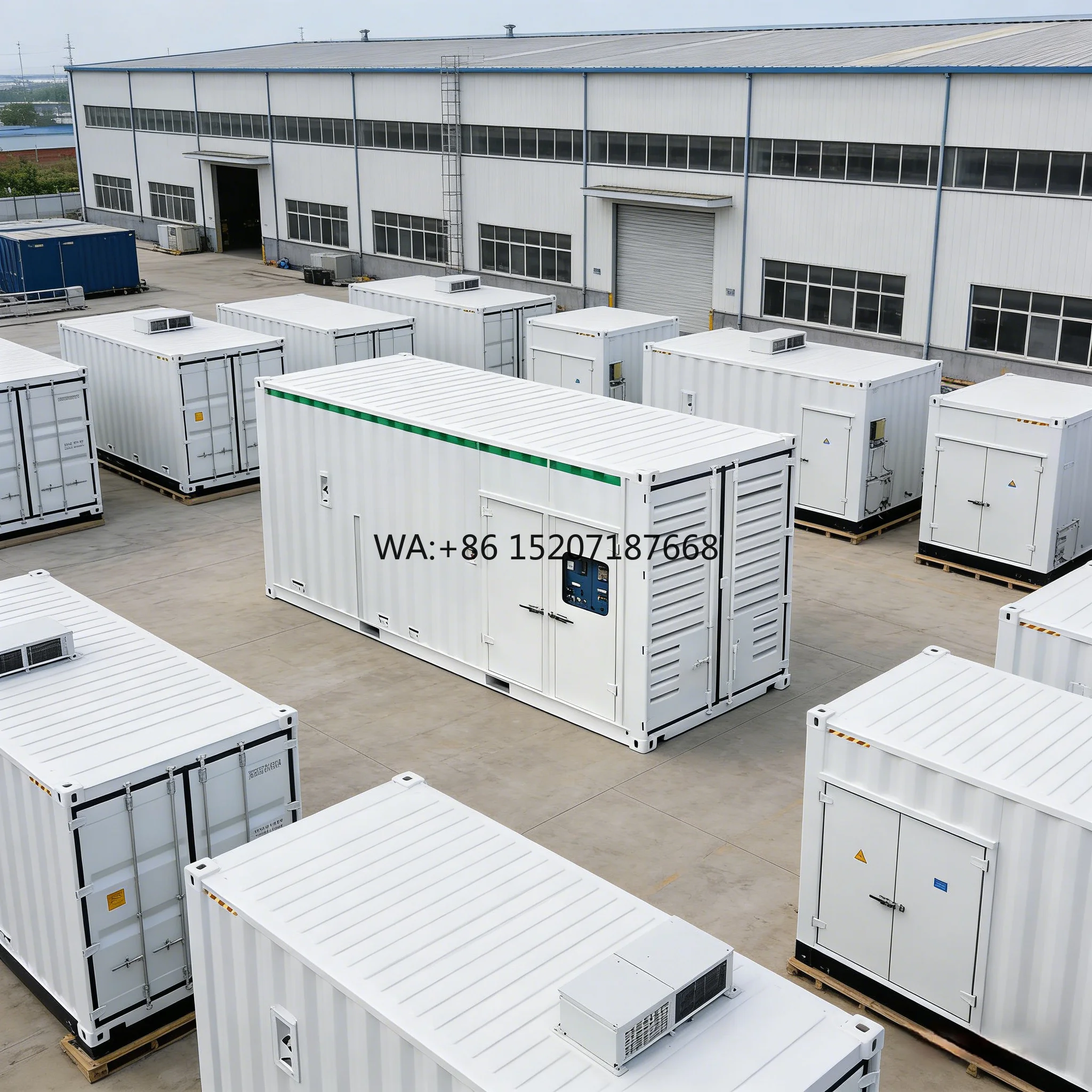 Storage System with 314Ah LiFePO4 and Liquid/Air Cooling EU 2.17MWh Container ESS 1MW Solar Power Plant