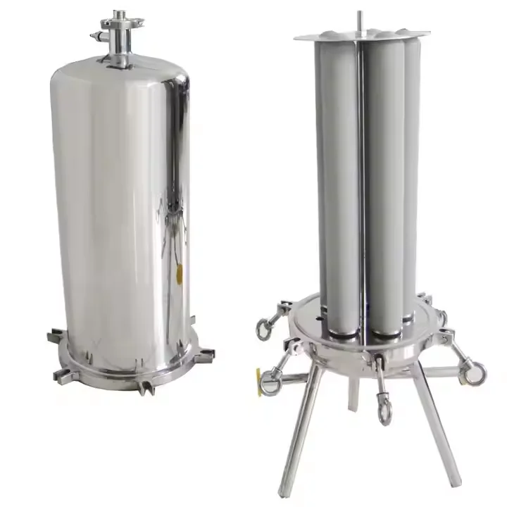 Customized Concentrated Sulfuric Acid Filtration Equipment for Chemical Titanium Rod Filters