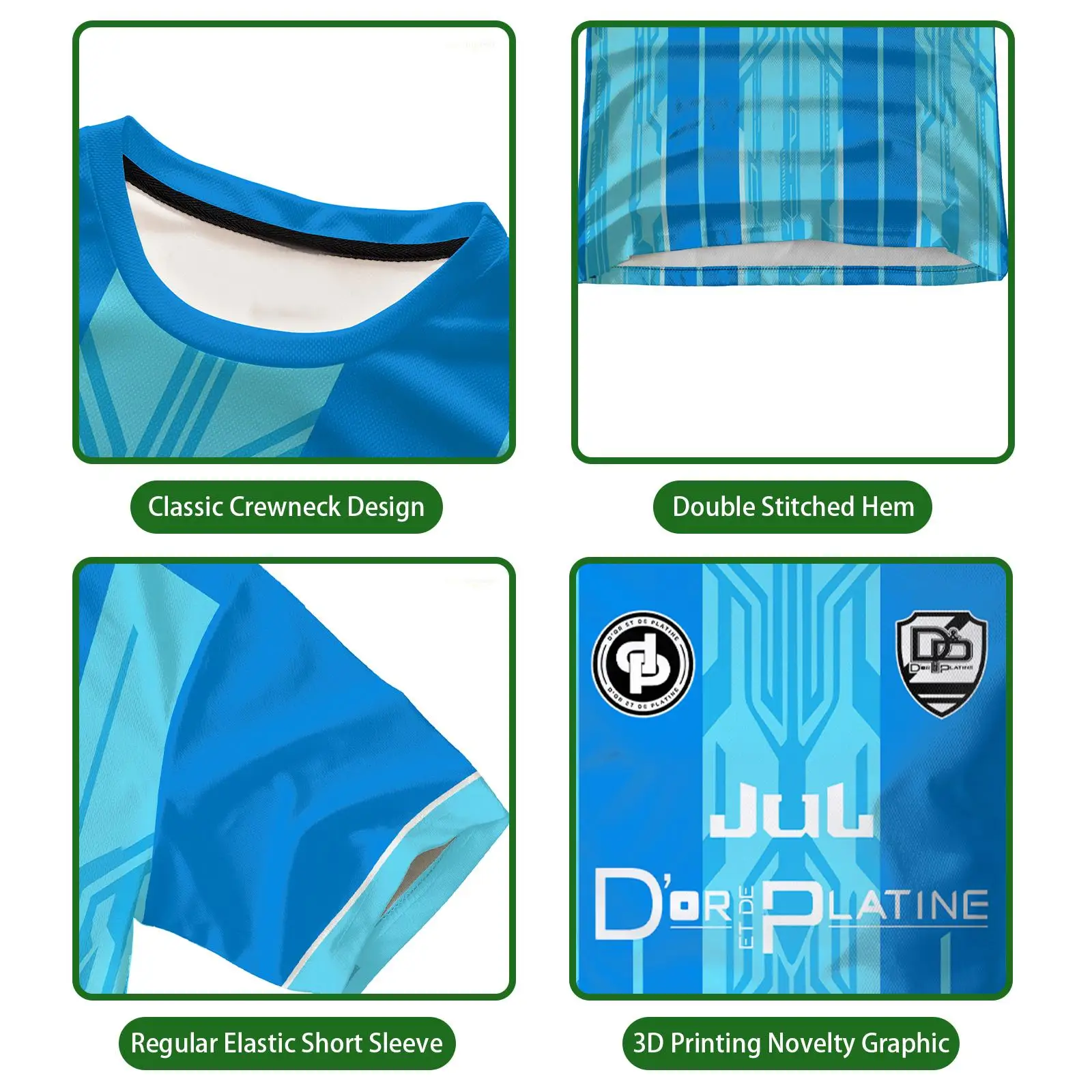 New Too Et Ninetta Maillot JUL Jerseys Co-branded With The Game Juldtp كرة القدم تي شيرت D&PShop سريع التجفيف قمصان التنفس