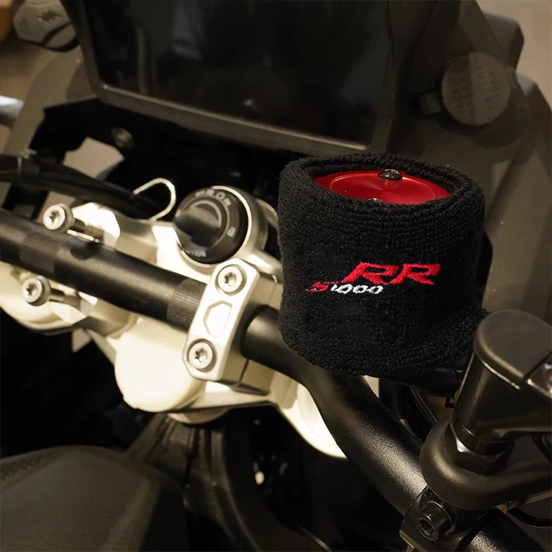 Motorcycle S1000RR Front Brake Clutch Fluid Oil Reservoir Cover Sock For S1000 M1000 RR HP4 2009-2024 Sportbikes