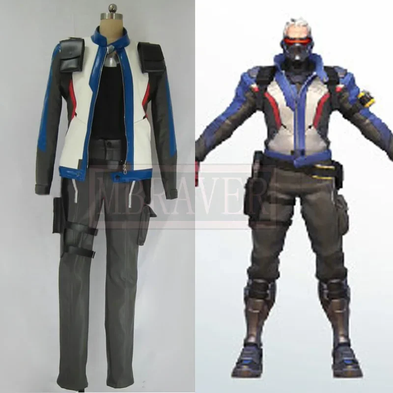 OW Soldier: 76 Cosplay Full Set Outdo costume