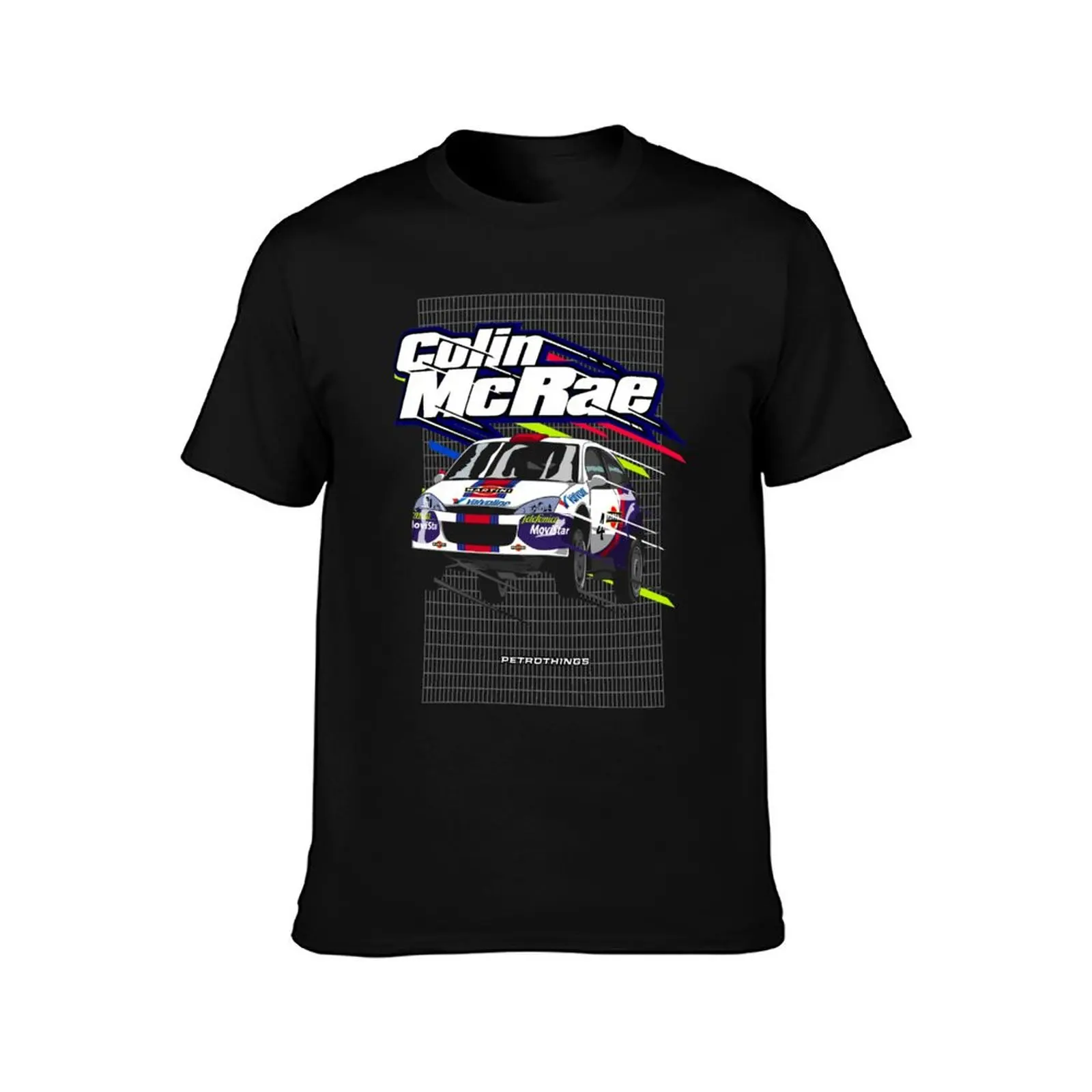 Colin McRae Epic Jump T-Shirt Casual All Match Short Sleeve T-Shirt