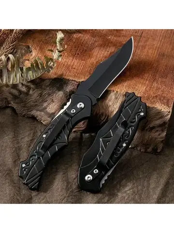 2025 new high quality  Portable Outdoor Folding Pocket Knife - Sharp Survival Knife for Camping, Hiking