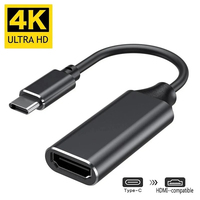 USB Type C to HDMI-Compatible Adapter Cable HD 4K USB-C to HDMI Cable Converter for PC Laptops Tablet for Samsung Xiaomi Huawei