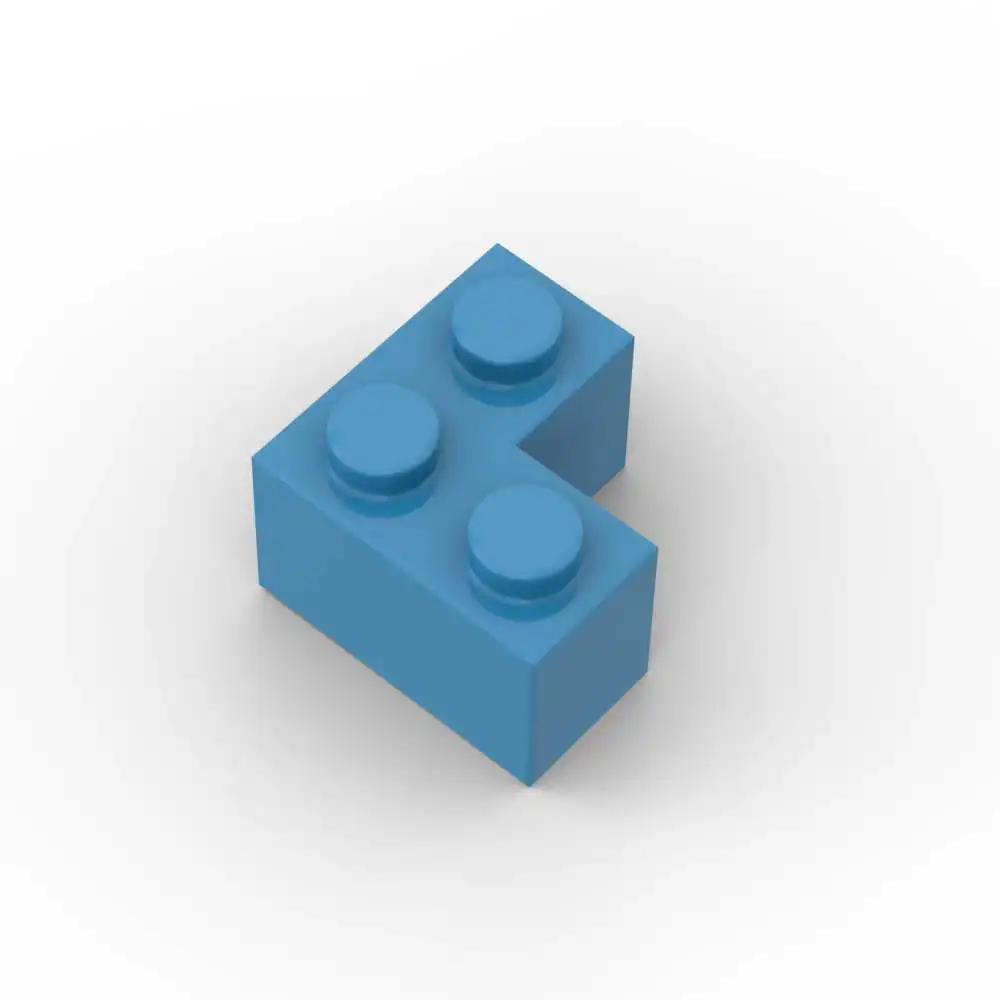 MOC 10 قطعة جزء الطوب 2357 لوحة 2x2 ركن بنة التكنولوجيا الفائقة منزل القلعة الجسيمات لتقوم بها بنفسك لغز لعبة الأطفال هدية عيد ميلاد