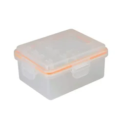 Portable Battery Storage Case For NP-FZ100 Battery Universal DSLR Camera Battery Organizer Box, With SD TF Card Holder