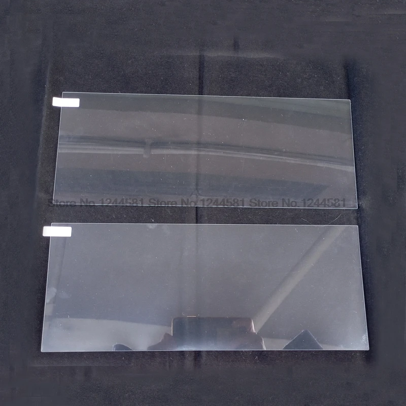 Tempered glass screen protector For Hyundai Santa Fe 2024 2025 12.3 inch infotainment digital cluster instrument air conditioner
