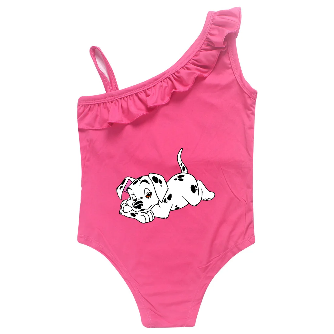 

101 Dalmatians One Piece Bathing Suit Beachwear Bathing Suit Toddler Baby Girls Swimwear Cute Summer Baby Swimsuit Newborn 2-9Y