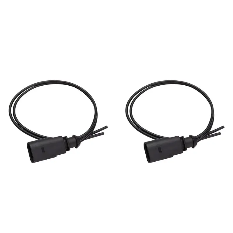 

M49K-2X 2 Pin Brake Pad Wear Sensor Connector Prewired Plug Repair 1J0973802 For VW