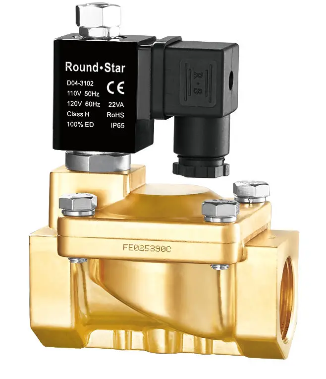 NRSP-K Series Direct Acting 2-way pilot Operated (NO ) Standard Diaphragm Solenoid Valve 3/8
