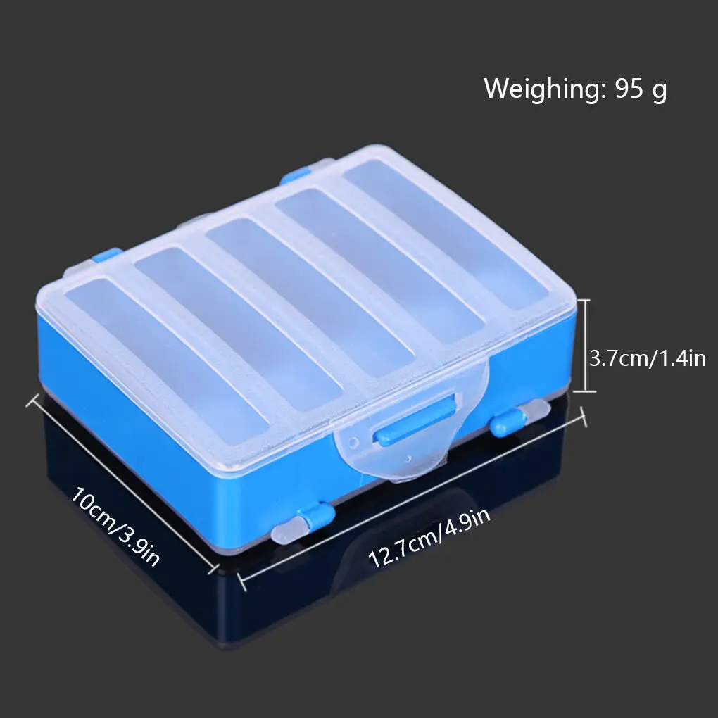 10 Compartments Fishing Tackle Box Bait Lure Hooks Storage Case Fishing Tool Sorting Box Lead Pendant Accessory Box