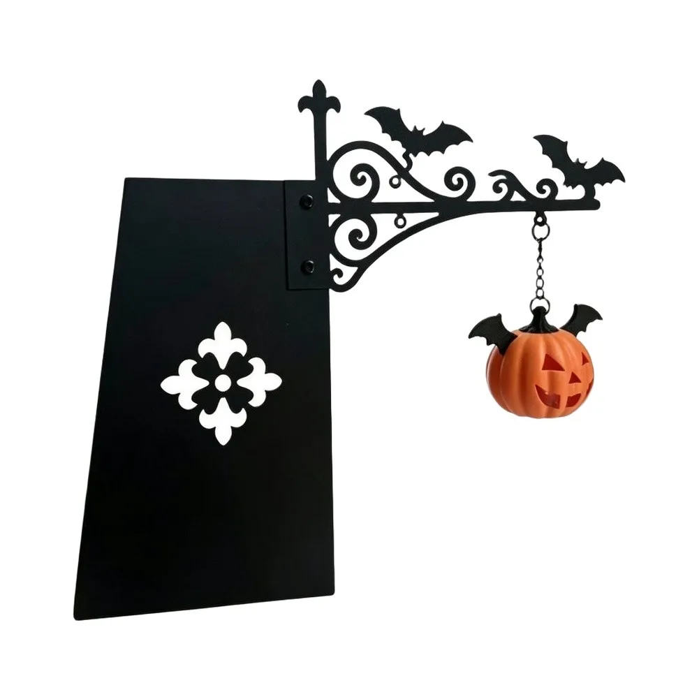 Library Lantern Decorative Bookcase Light Insert Retro Wrought Iron Lamp For Shelf Reading Home Wall Decor Sign