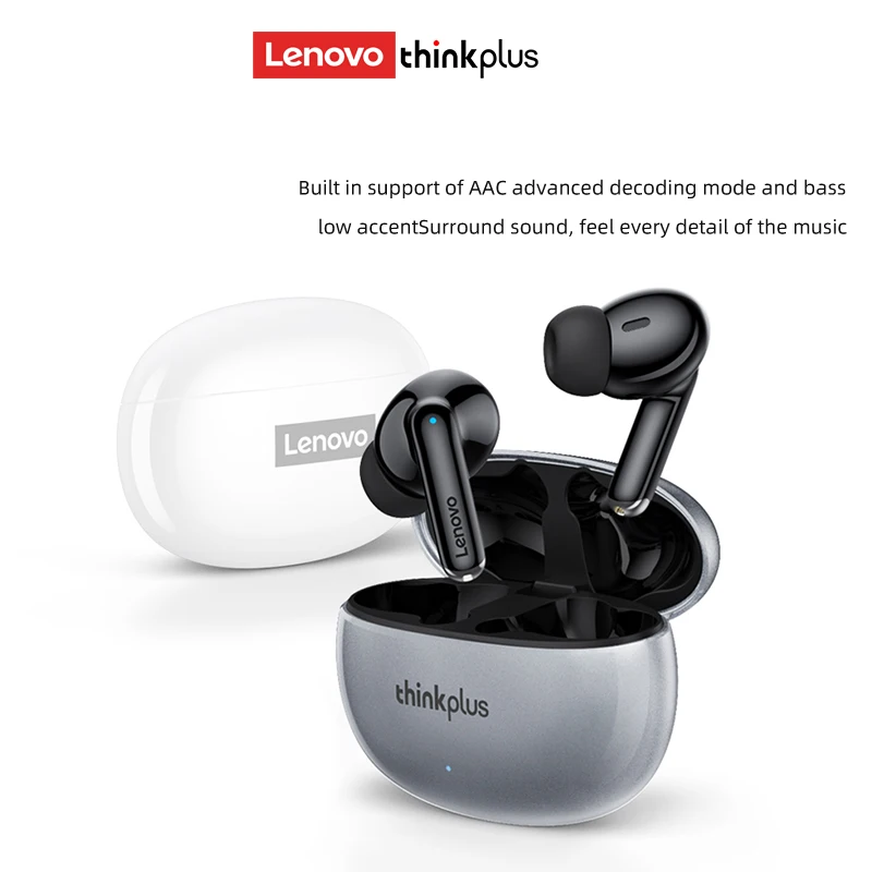 Nuovo originale Lenovo XT88 TWS auricolare Wireless Bluetooth 5.3 doppia riduzione del rumore Stereo Bass Touch Control cuffie lunghe in Standby