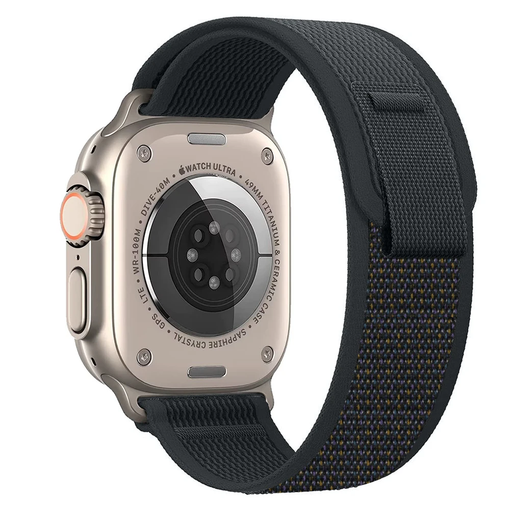 Trail Loop Strap für Apple Watch Ultra 3 2 Band 49 mm 46 mm 44 mm 45 mm 40 mm 41 mm 42 mm Correa Armband iWatch Serie 11 10 SE 9 8 7