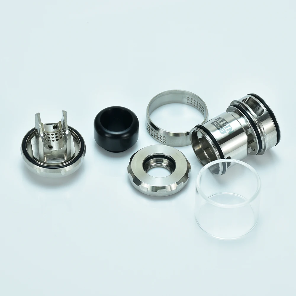 Kylin Mini V2 هيئة الطرق والمواصلات خزان vape البخاخة هيئة الطرق والمواصلات vape 316ss لفائف واحدة 3 مللي/5 مللي 24.4 مللي متر إعادة البناء خزان السجائر الإلكترونية هيئة الطرق والمواصلات مقابل كيلين v3 هيئة الطرق والمواصلات