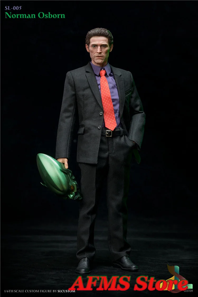 Hot Sale SLCUSTOM SL-005 1/6 Men Soldier  Willem Dafoe Green Monster Doll 12Inch Full Set Action Figure Body Collection Toys