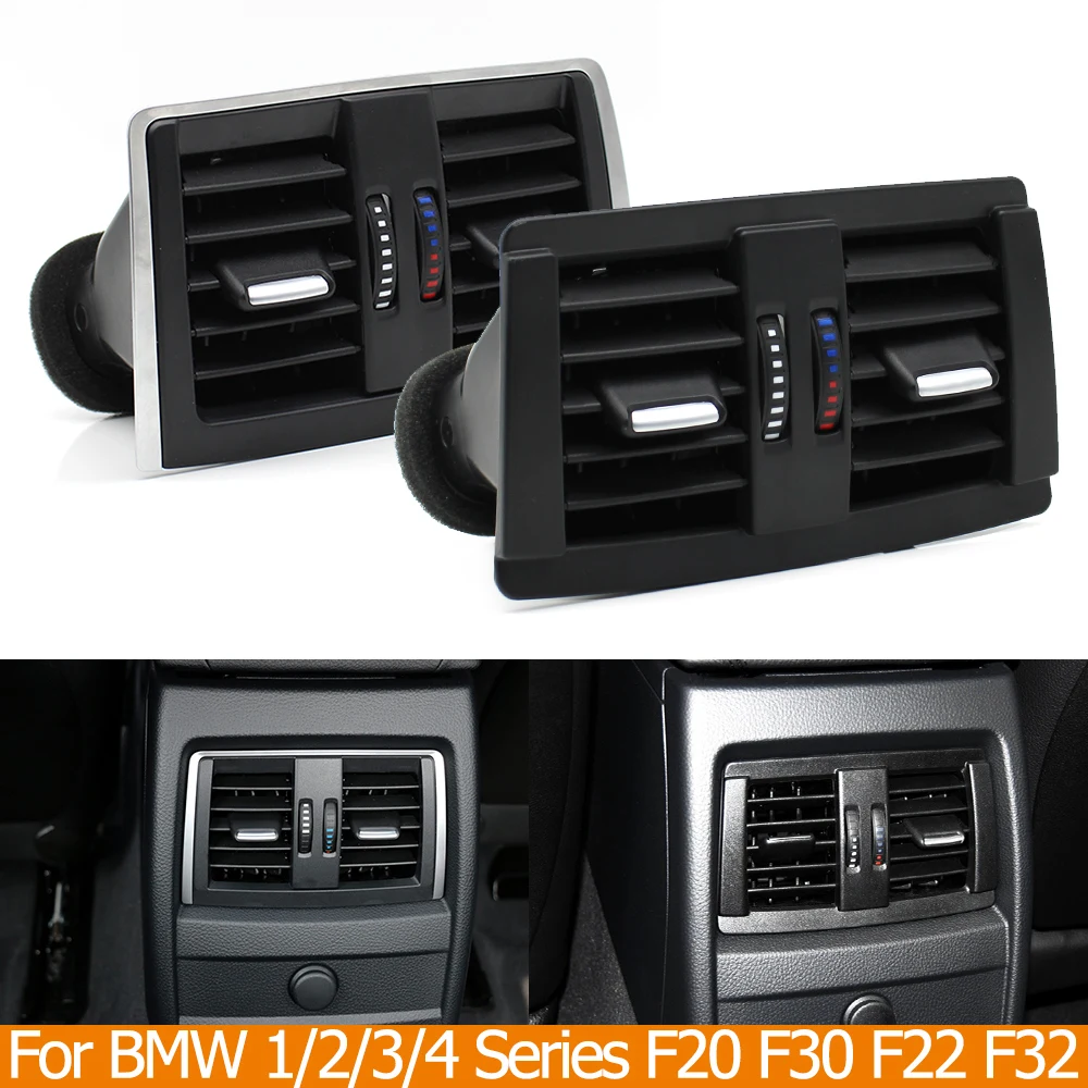 Rear AC Conditioning Air Vent Outlet Assembly For BMW 1 2 3 4 Series F20 F22 F30 F31 F34 F36 F87 F32 F82 64229265350 64229333675